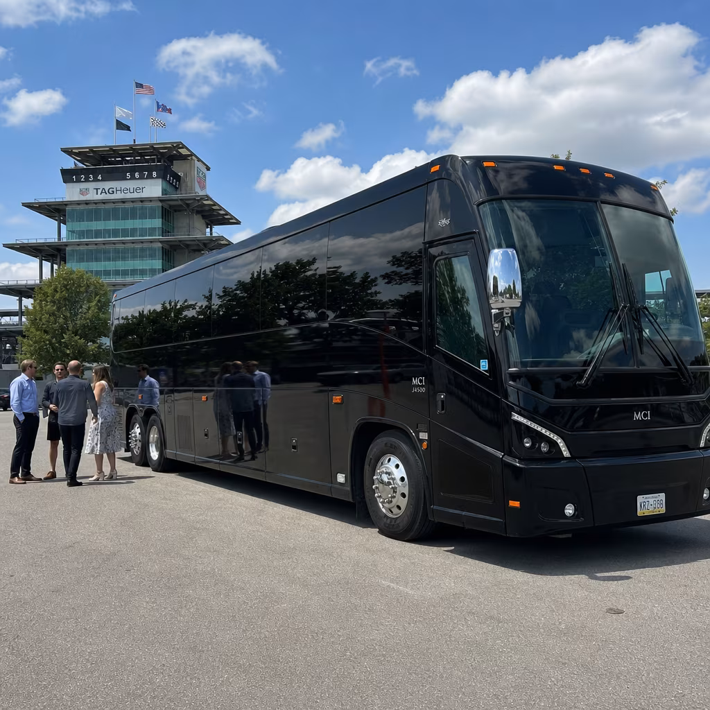 Rent a Bus to Indianapolis Motor Speedway