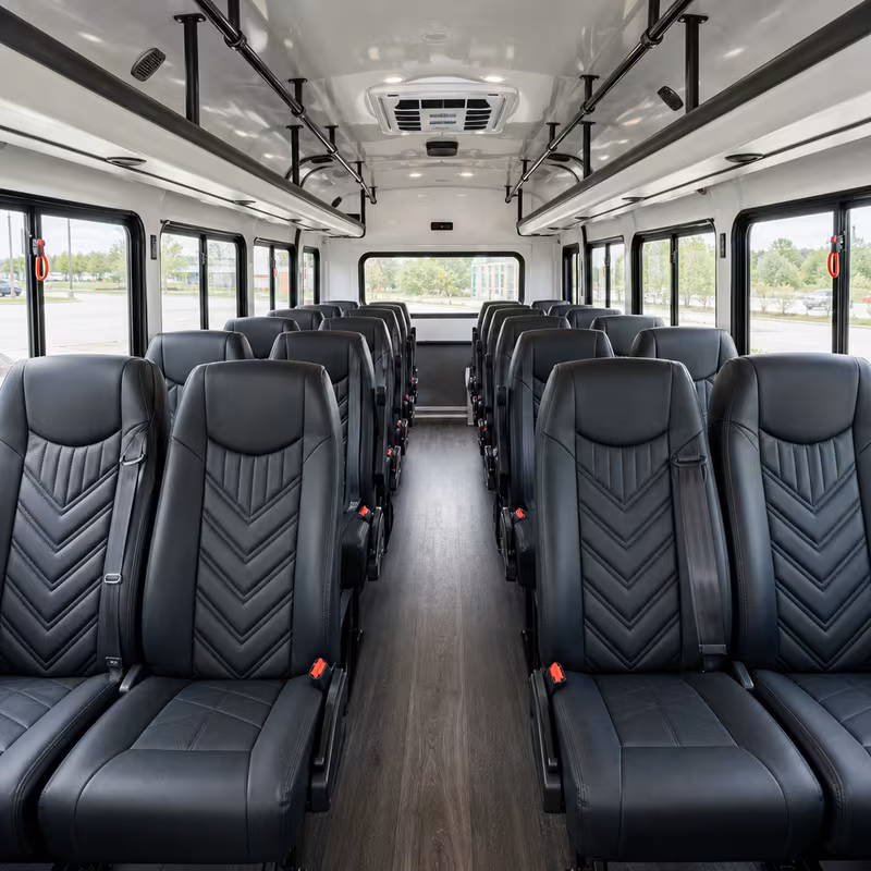 minibus interior