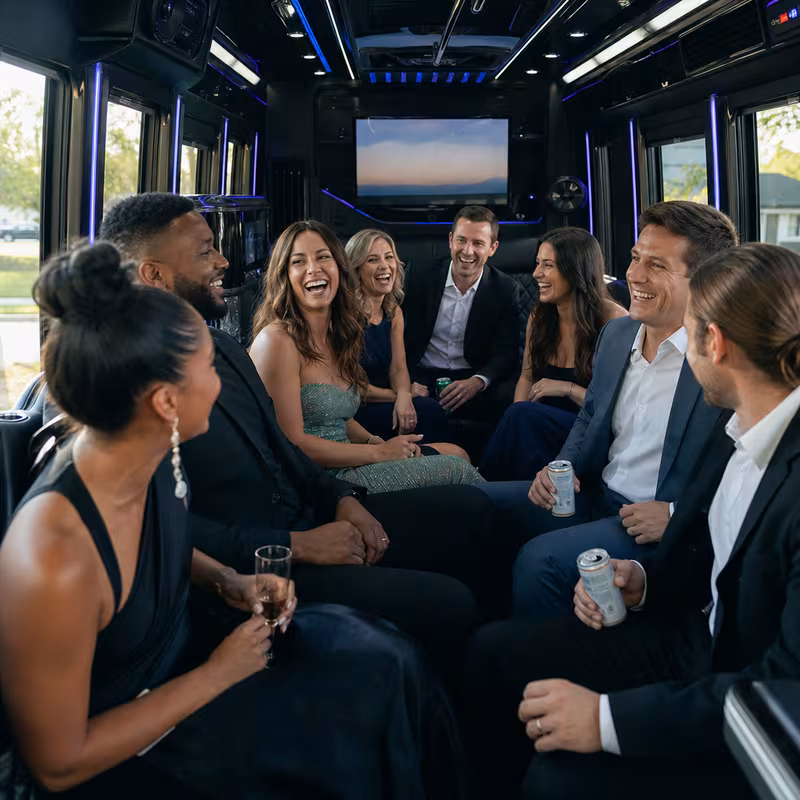 Indianapolis Prom & Homecoming Transportation fleet vehicle