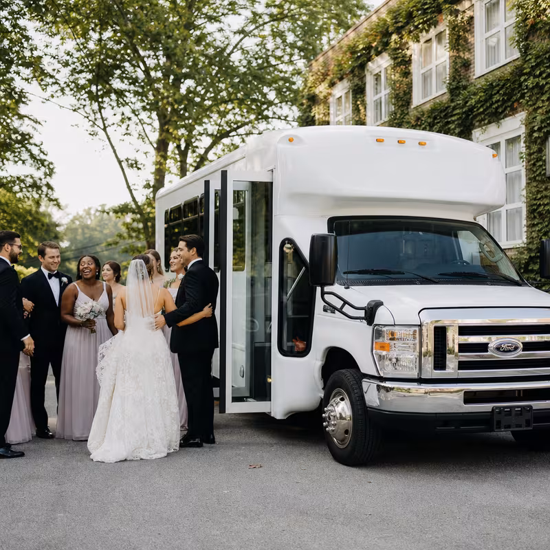 Indianapolis Wedding Transportation fleet vehicle