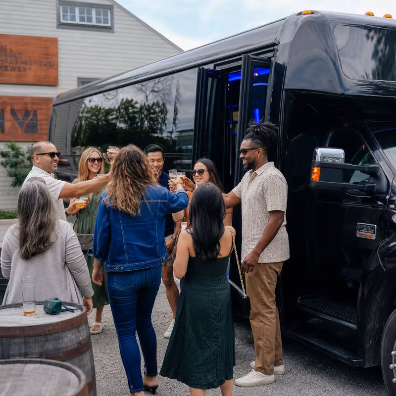 Indianapolis Winery & Brewery Tour Transportation fleet vehicle