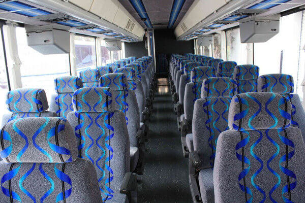 Bloomington 40 Passenger Coach Bus Interior