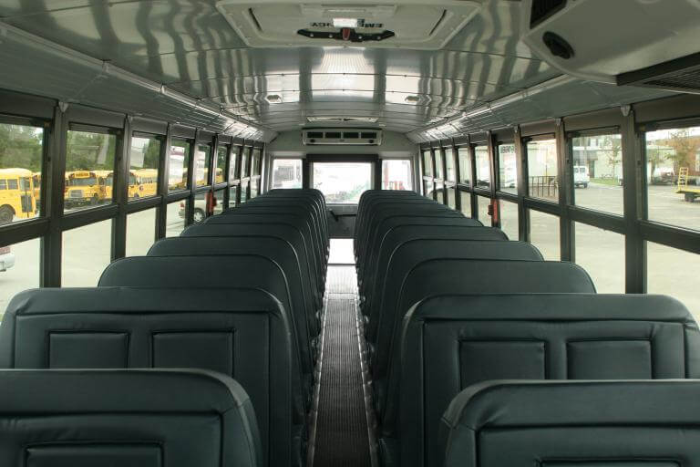 South Bend 47 Passenger School Bus Interior