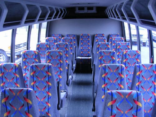 Evansville 15-35 Passenger Minibuses Interior