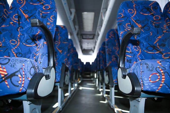 Kokomo 47-56 Passenger Charter Buses Interior